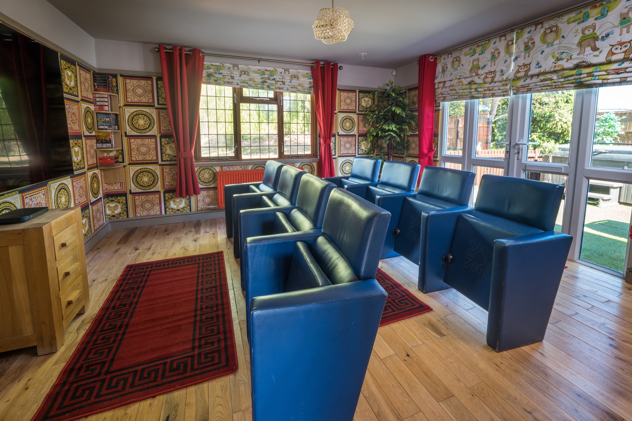 Cinema Room at Hawks Farm, Little Sampford