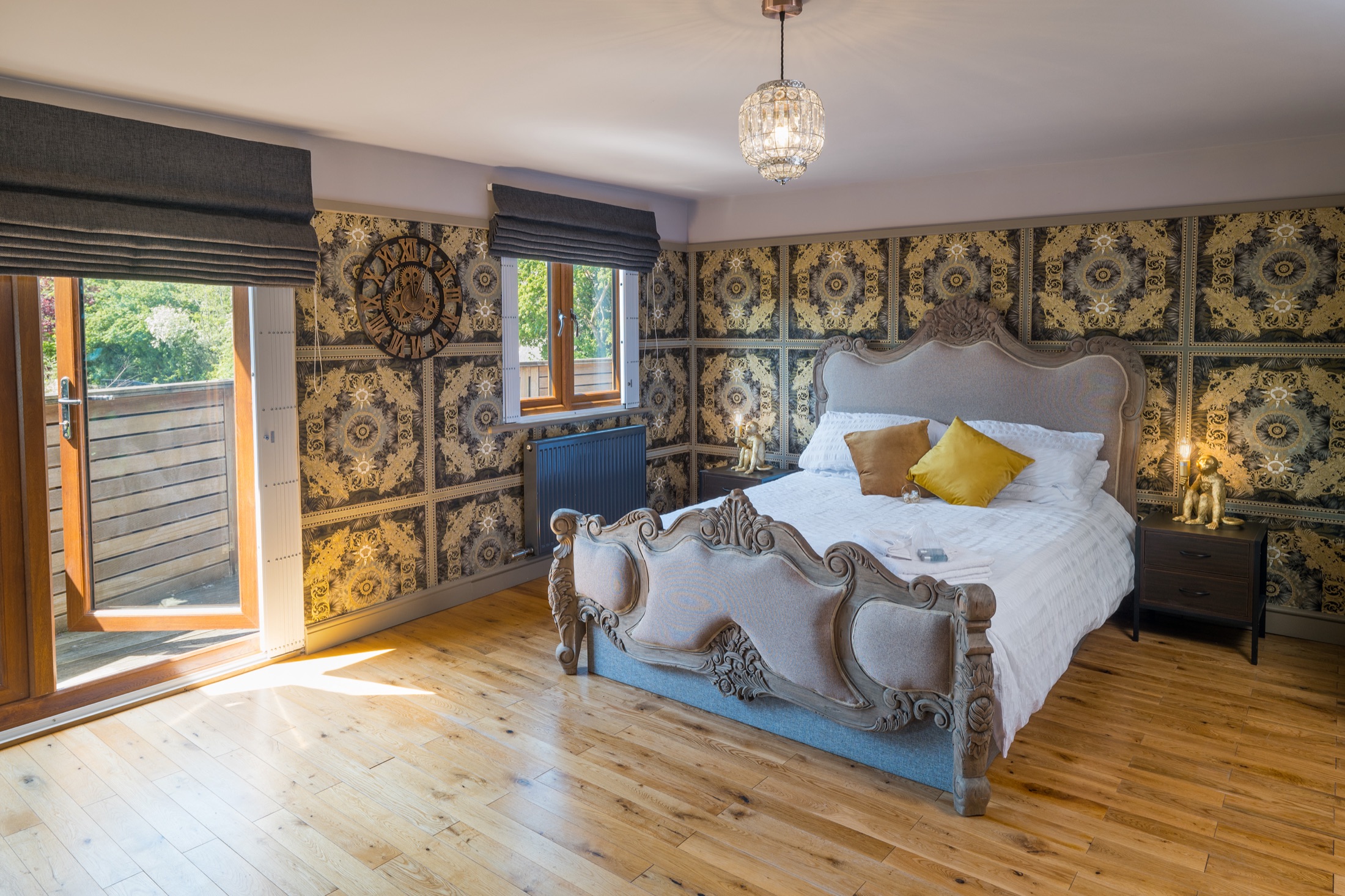 Bedroom at Hawks Farm, Little Sampford