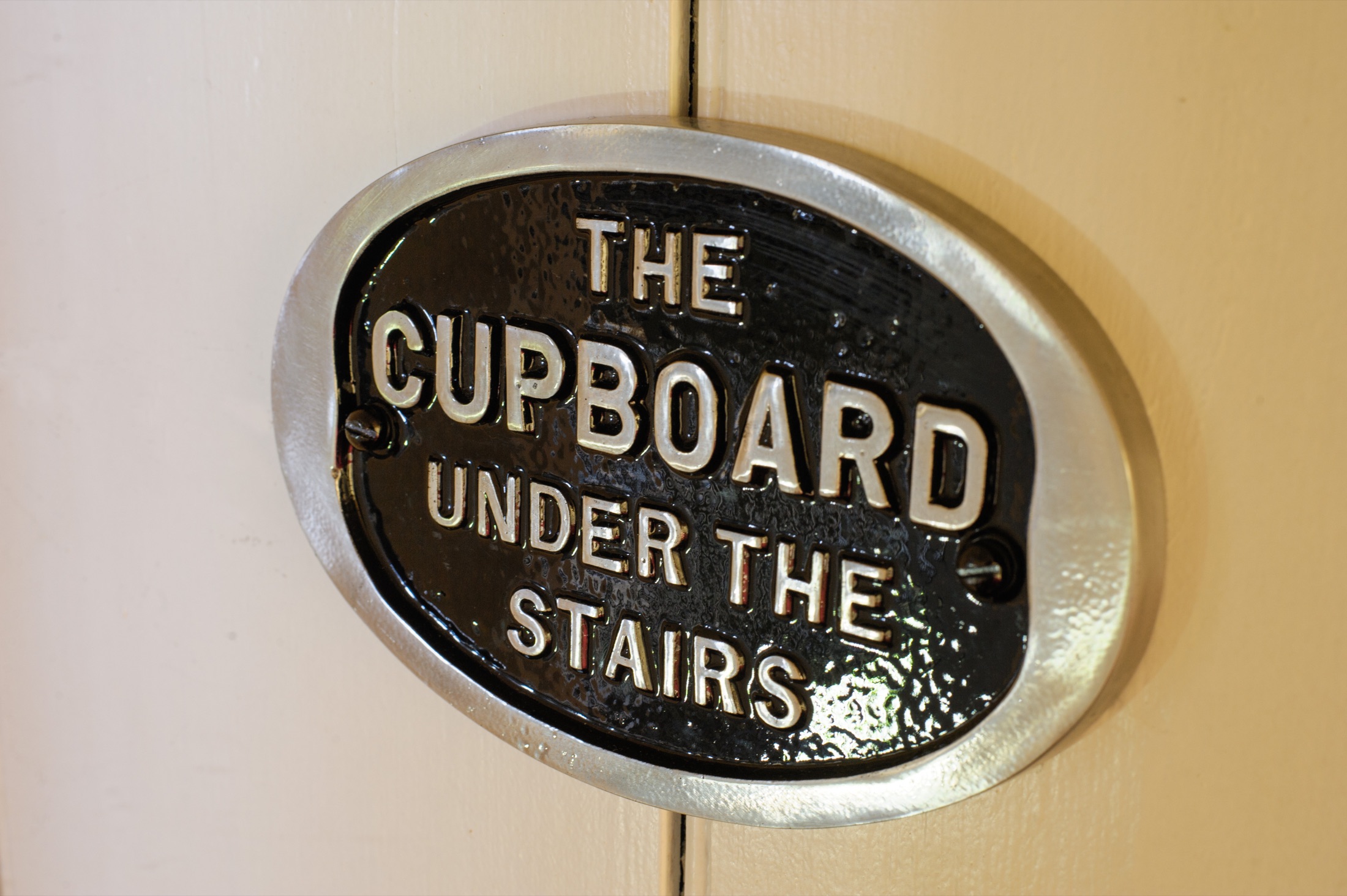 Cupboard Under The Stairs at The Harry Potter House, Saffron Walden
