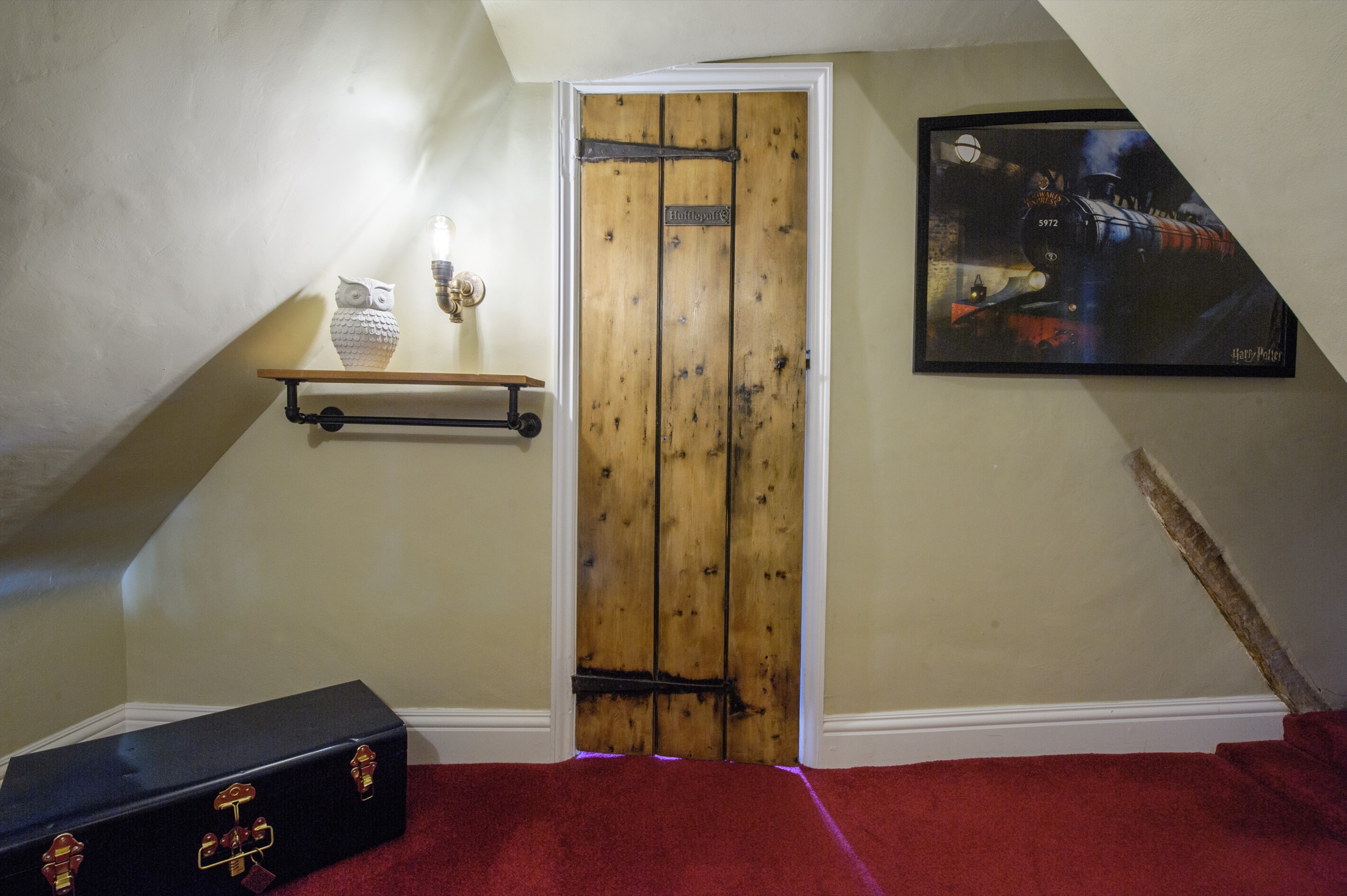 Landing at The Harry Potter House, Saffron Walden