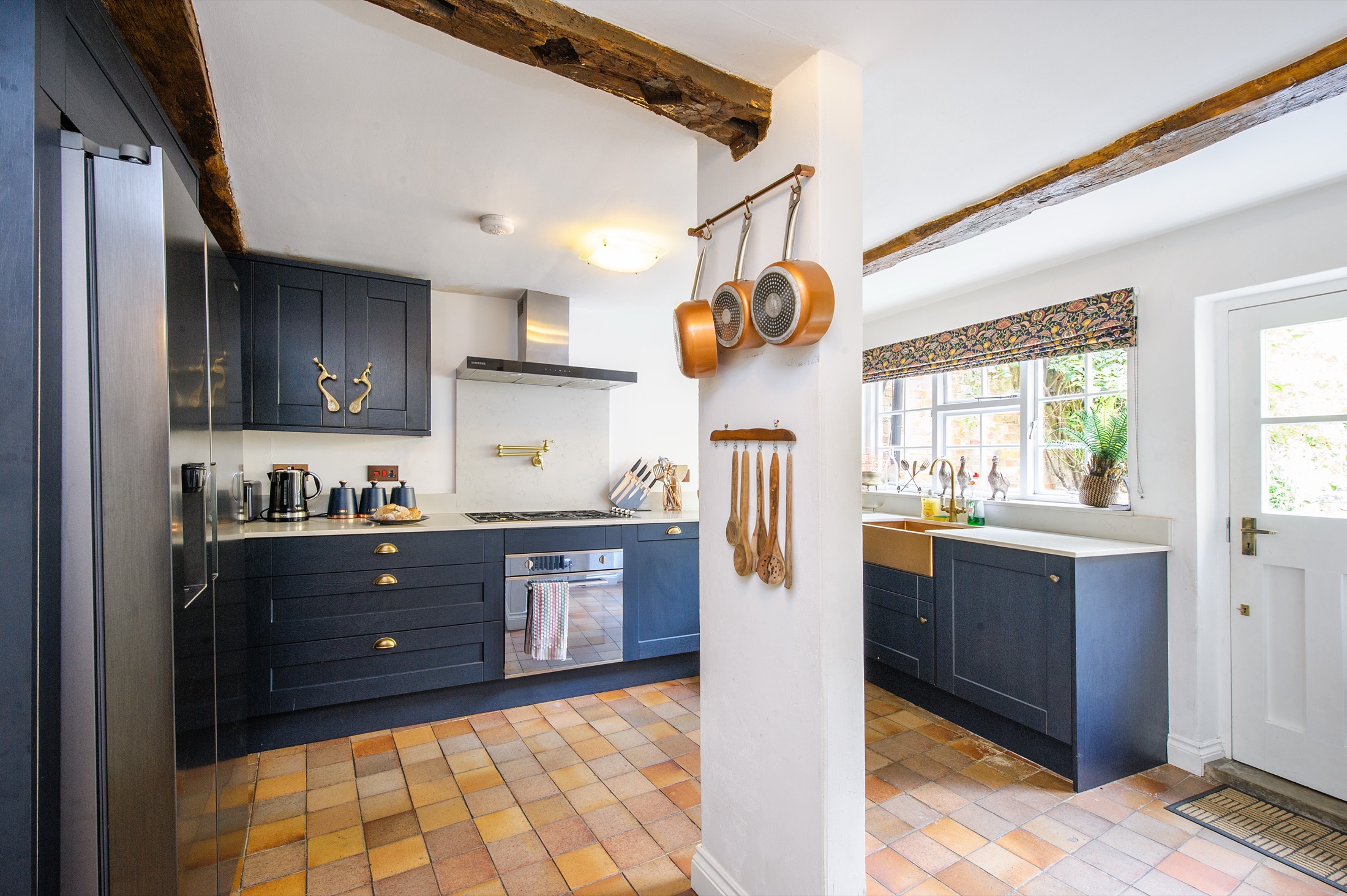 Kitchen at The Manor House, Saffron Walden